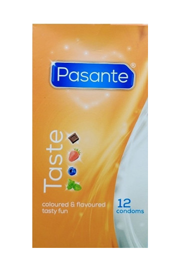 Pasante   taste  fruit  condom  12-pices