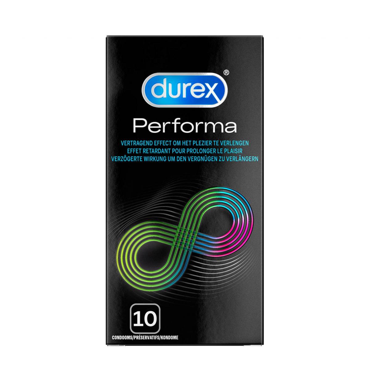 durex  performa  delay condom  10-pices